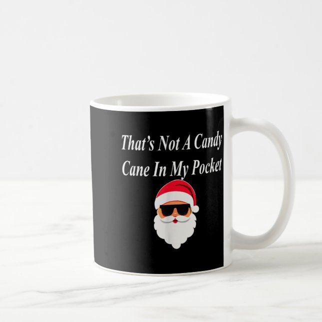Candy Cane Christmas Funny Naughty Dirty Raunchy G Coffee Mug (Right)