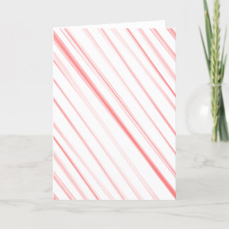 Candy Cane Christmas Wishes Folded Holiday Card