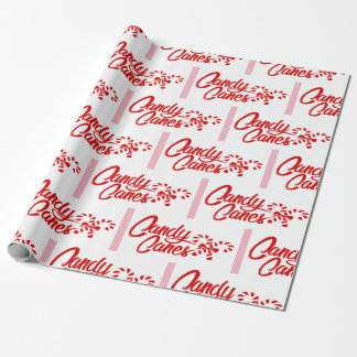 Candy Cane Christmas Wrapping Paper