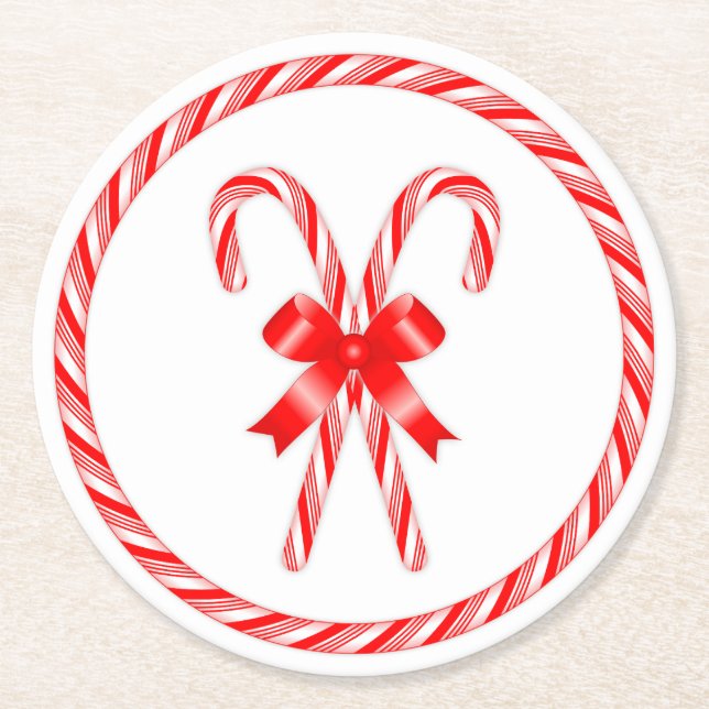 Candy Cane Coasters (Front)