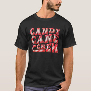 Candy Cane Crew Christmas Kids Boys Girls Candy Ca T-Shirt