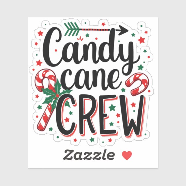Candy cane crew Christmas snack Matching Cousins (Sheet)