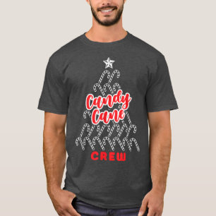 Candy Cane Crew Christmas Sweets Family Matching C T-Shirt