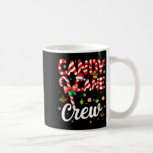 Candy Cane Crew Funny Christmas Holiday Family Men Coffee Mug