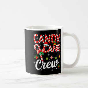 Candy Cane Crew Funny Christmas Holiday Family Men Coffee Mug