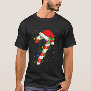 Candy Cane Crew Santa Christmas 2023 For Kids Boys T-Shirt