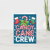 Candy Cane Crew Shirt Adult Men Women Kids Christm