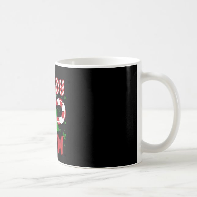 Candy Cane Crew Tester Lovers Taster Group Funny C Coffee Mug (Right)