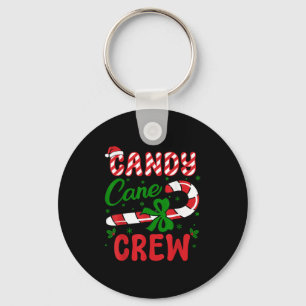 Candy Cane Crew Tester Lovers Taster Group Funny C Key Ring