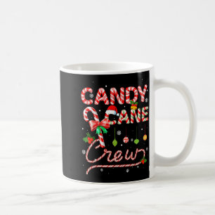 Candy Cane Crew Xmas Adult Men Women Kids Christma Coffee Mug
