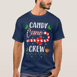 Candy Cane CrewFunny Christmas Candy  T-Shirt