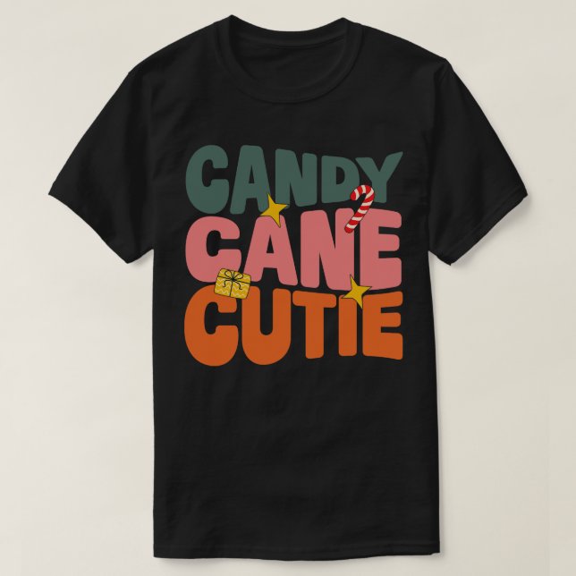 Candy Cane Cutie 2 T-Shirt (Design Front)