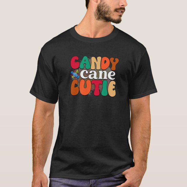 Candy Cane Cutie is Women s Christmas is Christmas T-Shirt (Front)