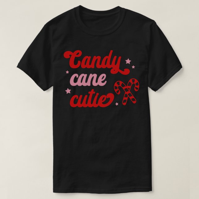 Candy Cane Cutie T-Shirt (Design Front)