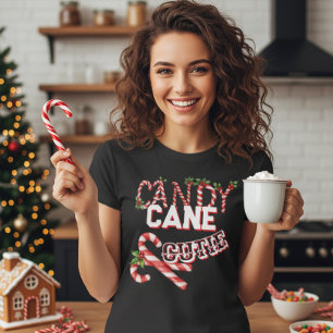 CANDY CANE CUTIE T-Shirt  Tri-Blend Shirt