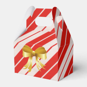 Candy Cane Favour Box