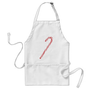 Candy Cane Graphic Standard Apron