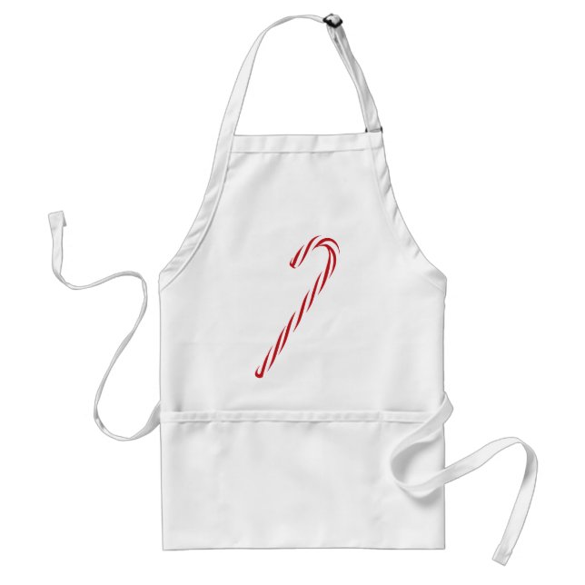 Candy Cane Graphic Standard Apron (Front)