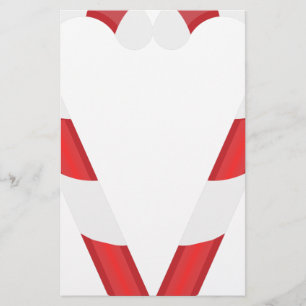 candy cane heart