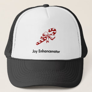 Candy Cane Joy Enhancenator Trucker Hat