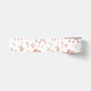 Candy Cane Jumble Grosgrain Ribbon