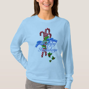 Candy Cane Lane Christmas Women's Fashion Shirt
