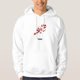 Candy Cane Love Hoodie