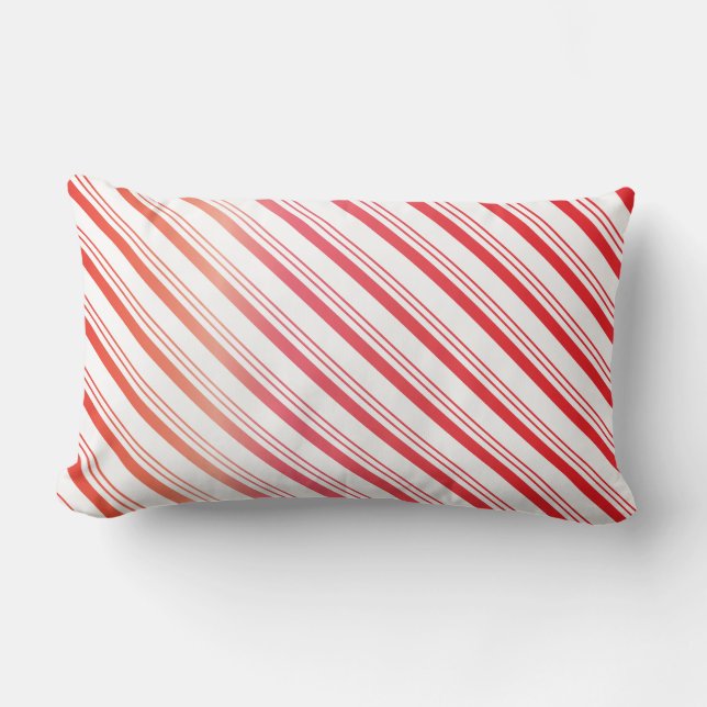 Candy Cane Lumbar Cushion (Front)