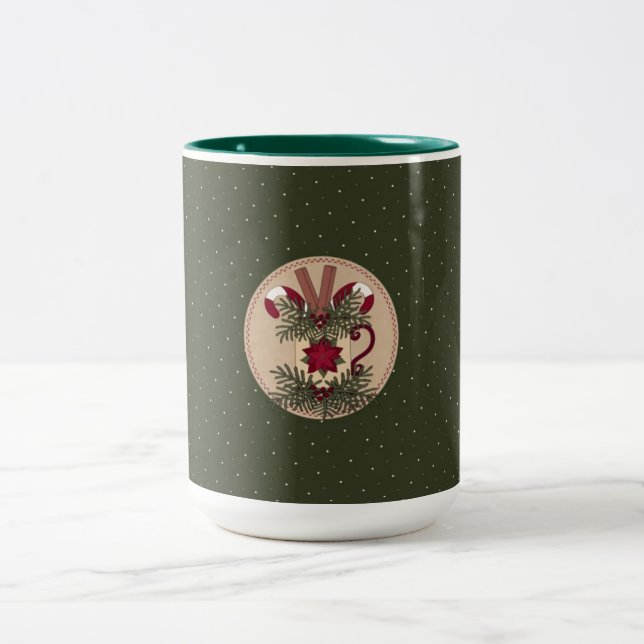 Candy Cane Mug Arrangement (Center)