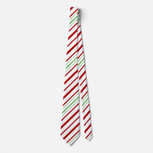 Candy Cane Neck Tie