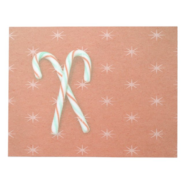 Candy Cane Notepad (Front)