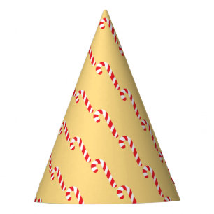 Candy Cane Party Hat