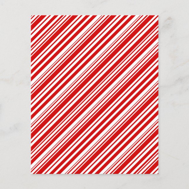 candy cane patterned paper (Front)
