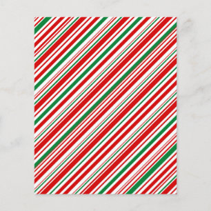 candy cane patterned paper