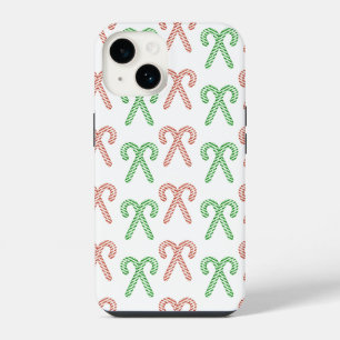 Candy cane/peppermint iPhone 14 case