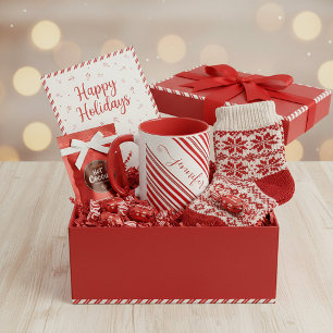 Candy cane personalised Mug