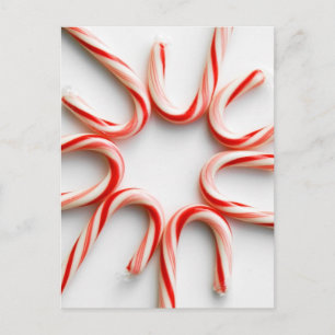Candy Cane Postcard