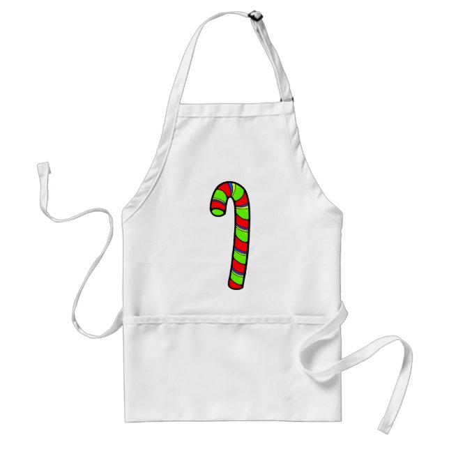 Candy Cane Standard Apron (Front)