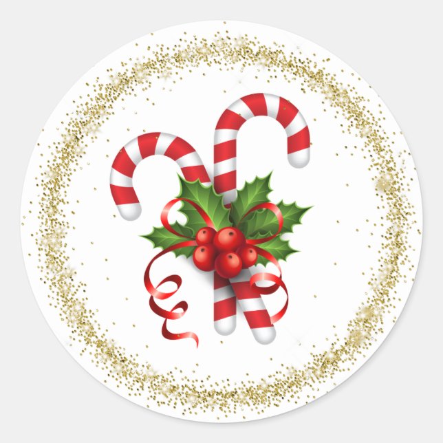 Candy Cane Stickers (Front)