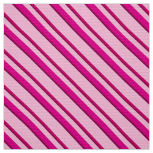 Candy Cane Stripes in Peppermint Pink  Fabric