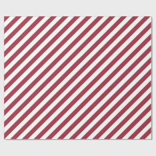 Candy Cane Stripes Wrapping Paper