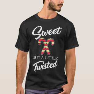 Candy Cane Sweet but a Little Twisted Funny Christ T-Shirt
