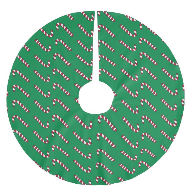 Candy Cane tree skirt (Front)