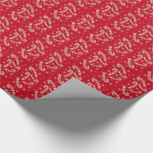 Candy Cane Wrapping Paper