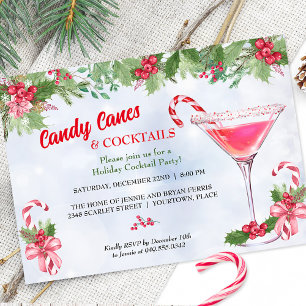 Candy Canes and Cocktails Christmas Holiday Party