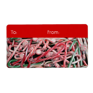 Candy Canes and Peppermints Christmas Holiday