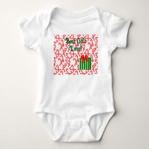 Candy Canes Baby Bodysuit