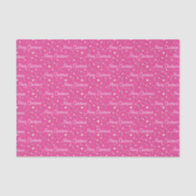 Candy Canes & Bon Bons Merry Christmas on Pink