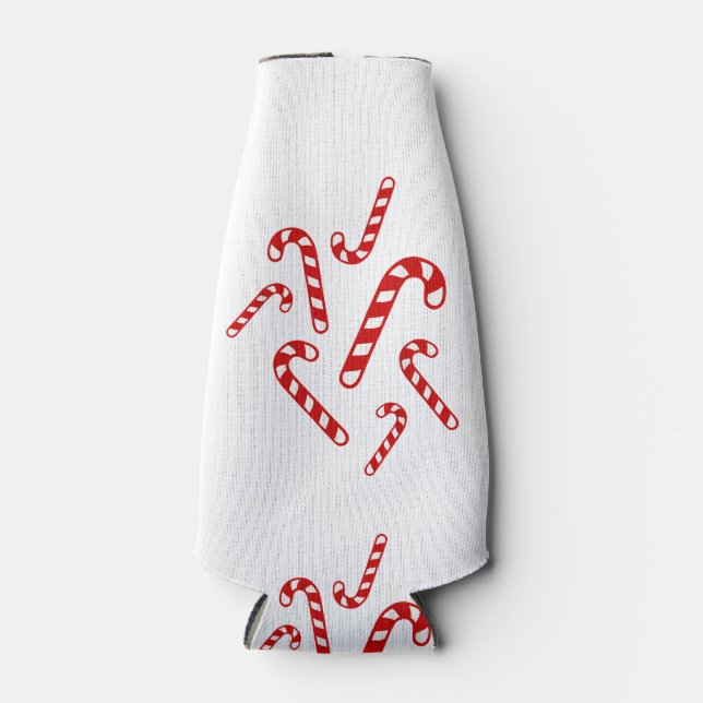 Candy canes  bottle cooler (Front)