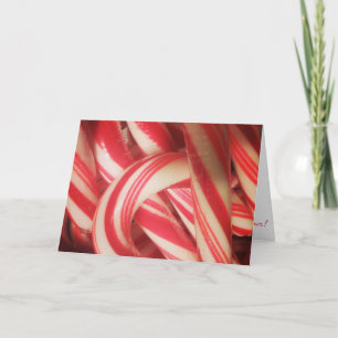 “Candy Canes" Christmas Card